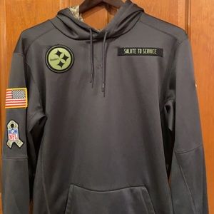 Nike Steelers salute to service Hoodie